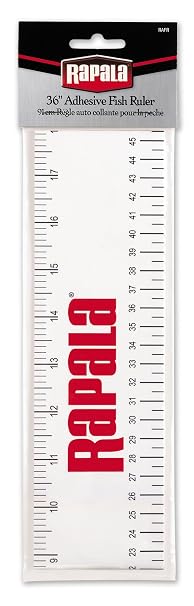 Rapala 36 Inch Adhesive Fish Measuring Ruler for Boats