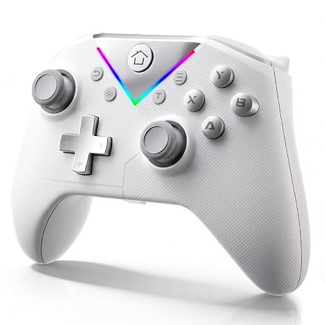 Glitfix Wireless Controller PC Gaming Controller mit Tasten 4