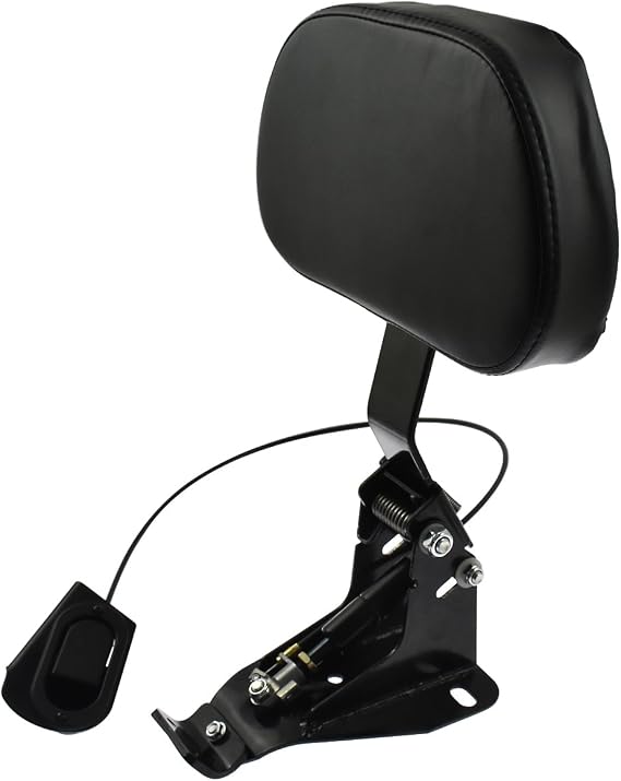 Adjustable Driver Backrest with Mount Fit for Harley Touring Road King Electra Glide CVO 2009-later