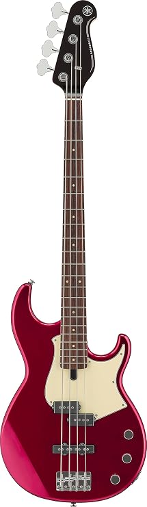 Yamaha BB424 BB-Series Bass Guitar, Red Metallic (BB434 RM)