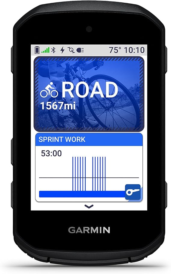 Garmin Edge 850, Compact GPS Cycling Computer, Vivid Touch Screen Display