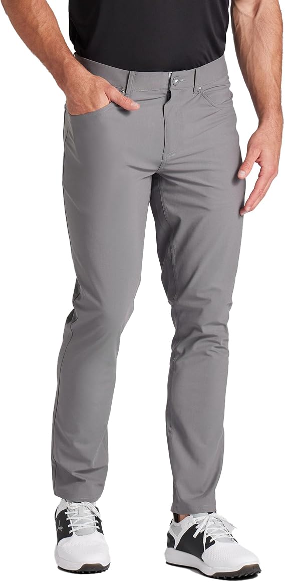 Puma Golf Men's 101 5 Pocket Pant, Slate Sky