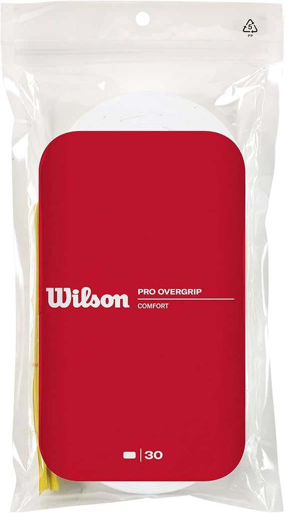 WILSON Pro Overgrip (30-Pack), White