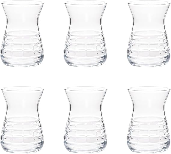 Jumbo Classy 6'lı Çay Bardağı