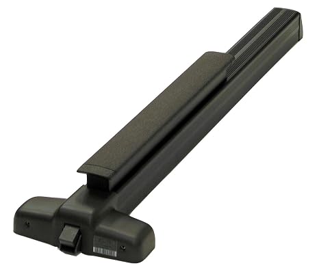 Von Duprin QEL-99EO Touch Bar Exit Device from the 99 Series for 3' Wide Doors, Quiet Electric Latch Retraction, Duranodic Dark Bronze Finish