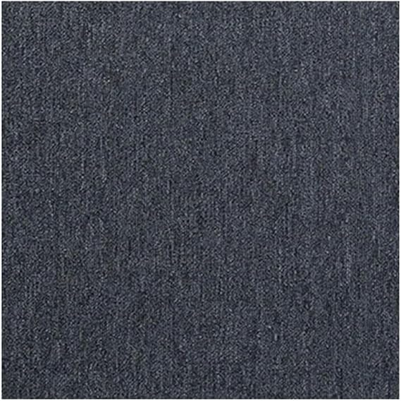 20 x Carpet Tiles 5 SQM Heavy for Bedroom Living Room Office Premium Flooring Rugs Floor Tile Hardwearing Anti-Slip Floor Covering, Bitumen Backed 2024 New (Black)