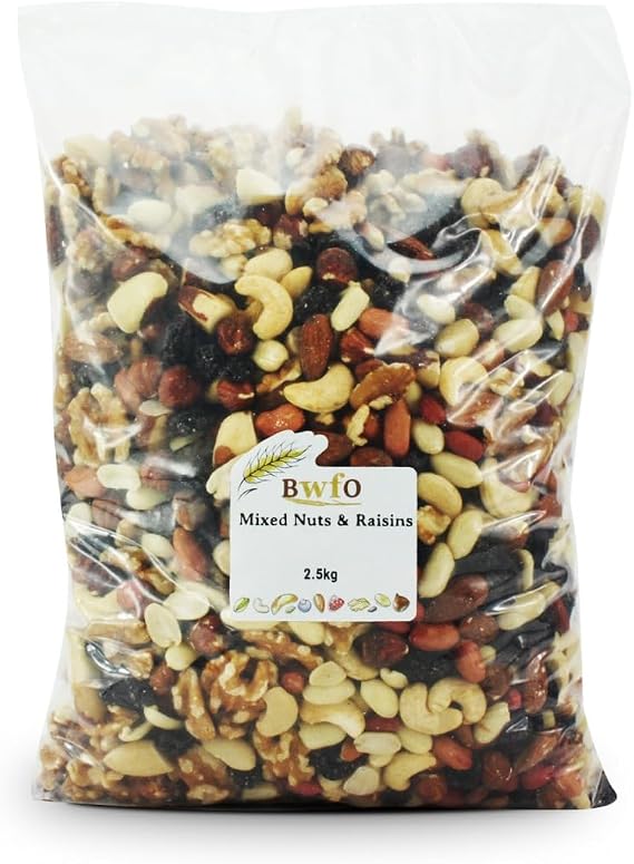 Mixed Nuts & Raisins 2.5kg (BWFO)