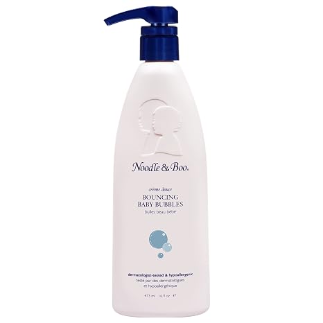 Noodle & Boo Bouncing Baby Bubbles for Sensitive Skin and Hypoallergenic