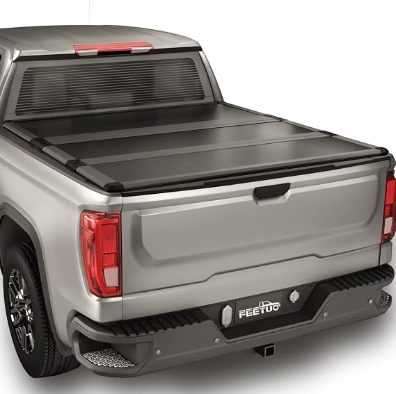 FRP Hard Tri-Fold Tonneau Cover Truck Bed for 2015-2026 Chevy Colorado/GMC Canyon 6.2ft Bed (74")