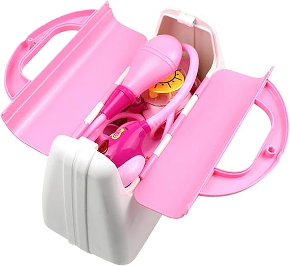 Kids Toys Doctor Kit, Medicine Box Doctor Toy Set, Pretend Doctor Set for Kids Nurse Medical Kit Playset for Kids Child Care Box Doctor Tool Toy