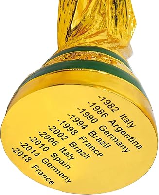 2022 World Soccer Trophy Replica Football Award Soccer Fans Souvenirs（5 Inch Tall