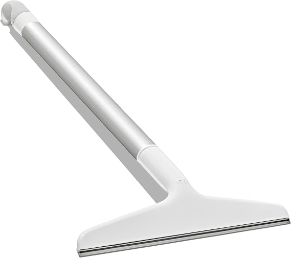 OXO Good Grips Aluminum Extendable Squeegee, Adjustable Shower Squeegee for Glass Doors