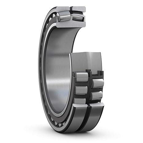 SKF 22264 CC/W33 Explorer Spherical Roller Bearing, Straight Bore, Lubrication Groove, 3 Hole Outer Ring, Unsealed, Steel Cage, Standard Clearance, Metric, 320mm Bore, 580mm OD, 150mm Width, 1300rpm Maximum Rotational Speed, 1100000lbf Static Load Capacity, 711000lbf Dynamic Load Capacity