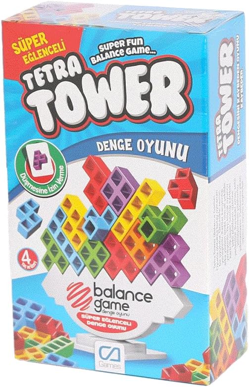 5216 CAPLS-5216 Tetra Tower Balance Game -CA Games