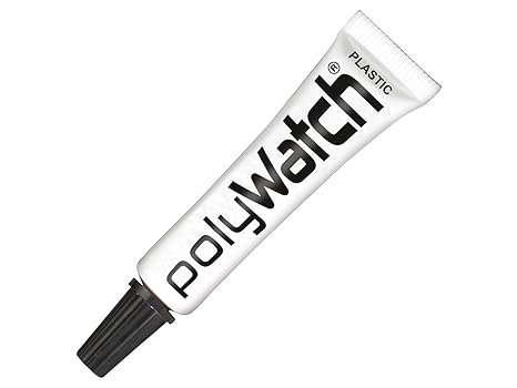 1 x Polywatch Uhr Glas Kratzer Entferner Kunststoff Acryl hp100b