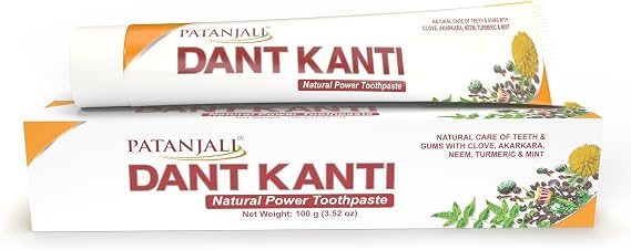 Patanjali Dant Kanti Dental Cream 3.5 oz 100 g