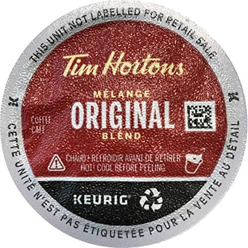 Tim Hortons Single Serve Coffee Cups, 12 Count Pack of 6