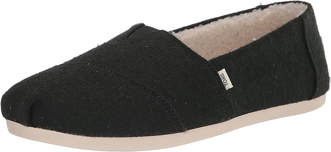 TOMS Womens Alpargata Loafer Flat, Deep Forest, 7.5 US