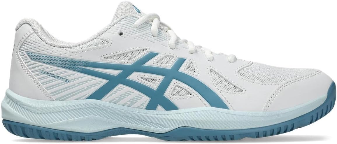 Asics Upcourt 6 Erkek Voleybol Ayakkabısı 1071A104-105 Beyaz
