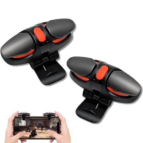 xruc 1 Paar Mobile Trigger Controller für PUBG COD 4-Trigger Controller für Handy