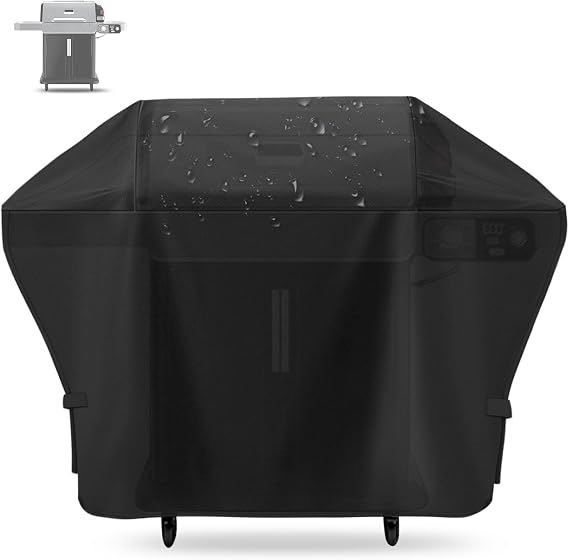 Ninja FlexFlameアクセサリー用グリルカバー Woodfire Flex Flame PG300シリーズ スモーカータープカバー 高耐久 600D アウトドア BBQ グリルパーツ