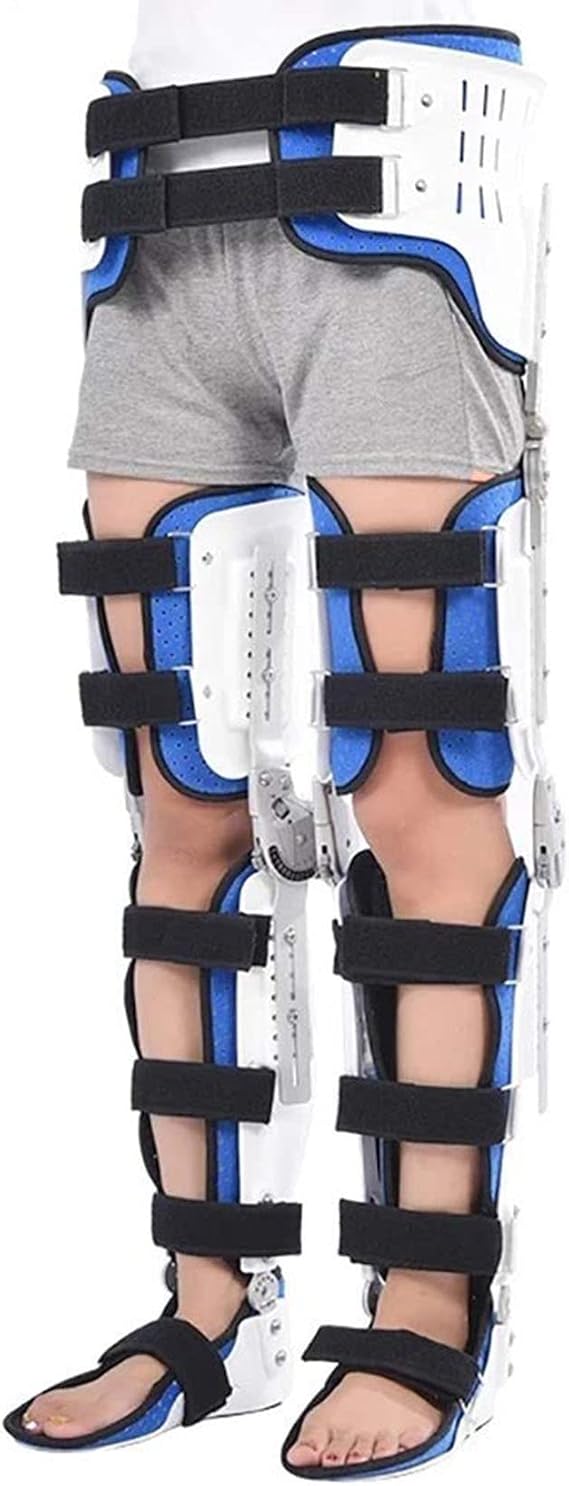 Hip Knee Ankle Foot Orthosis, Knee Ankle Foot Orthosis Brace, Hip Knee Ankle Foot Orthosis for Brace Leg Fracture Foot and Orthotics of Lower Limbs, for Legs Fracture