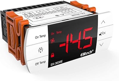 Elitech EK-3030E Temperature Controller Thermostat with Sensor for USA Canada 110V