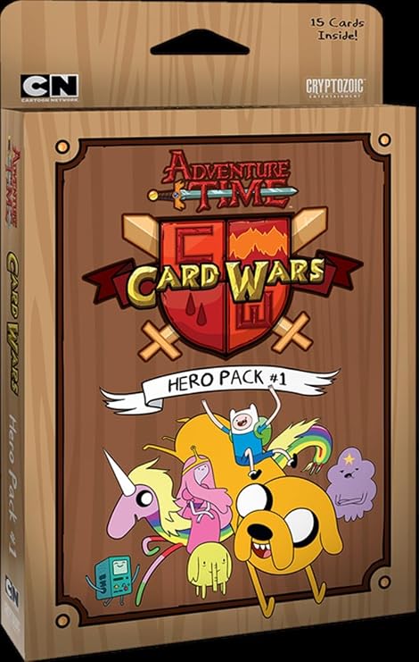 Cryptozoic Entertainment Adventure Time Card Wars Hero Pack #1