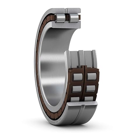 SKF NN 3011 KTN/SPW33 Cylindrical Roller Bearing, Double Row, Removable Outer Ring, Tapered Bore, Standard Capacity, Special Tolerance, Lube and Groove Holes, Polyamide/Nylon Cage, Normal Clearance, Metric, 55mm Bore, 90mm OD, 26 mm Width