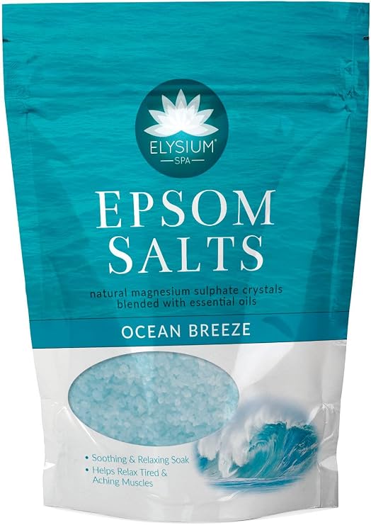 Elysium Spa Ocean Breeze Epsom Salts 450g For soothing & Relaxing Bath