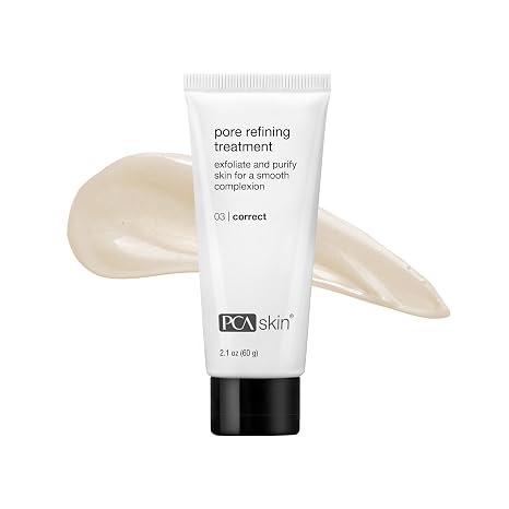 PCA SKIN Pore Refining Treatment - Exfoliates & Purifies Skin with Clay, Mandelic Acid, Enzymes, Rice Powder & Pumice (2.1 oz)