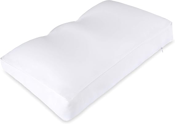 Microbead Bed Pillow, Medium, Cooling Silky Cover, White