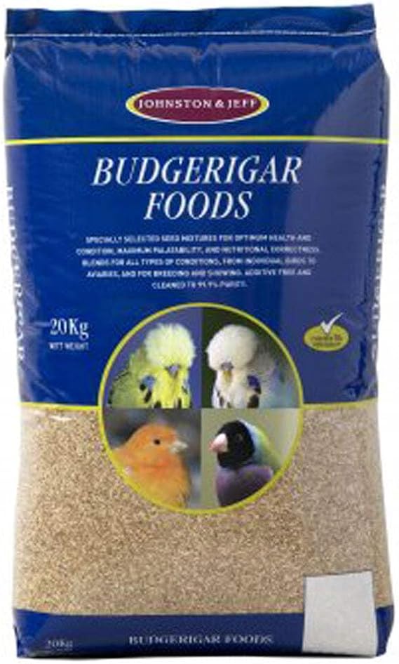 Johnston & Jeff Utility Budgie Food, 20 kg (Pack of 1)