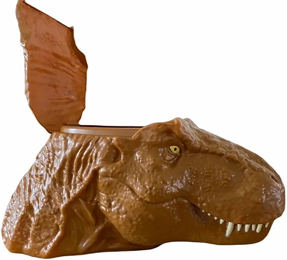 sanjianke-fs Popcorn Container Popcorn Bucket, Popcorn Containers Funny Dinosaur Head Popcorn Bucket