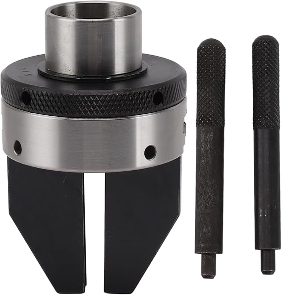 Pen Drilling Lathe Chuck Set 2in Mini 2 Claw with 1INx8TPI Direct Thread Alloy Steel Replacement Parts