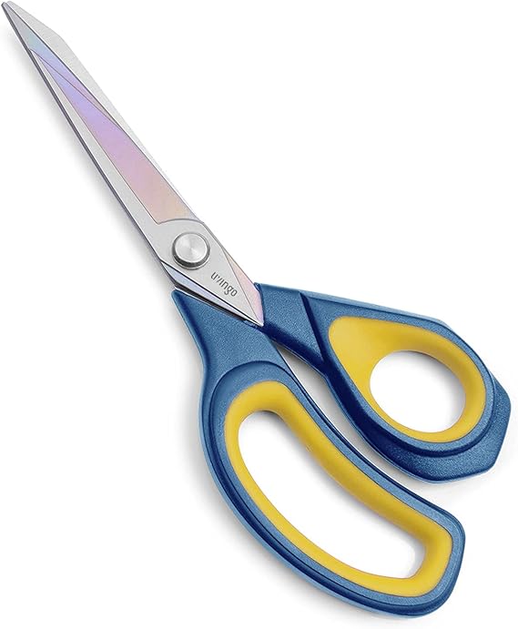 LIVINGO Fabric Scissors 8.5" Titanium Sewing Shears All Purpose
