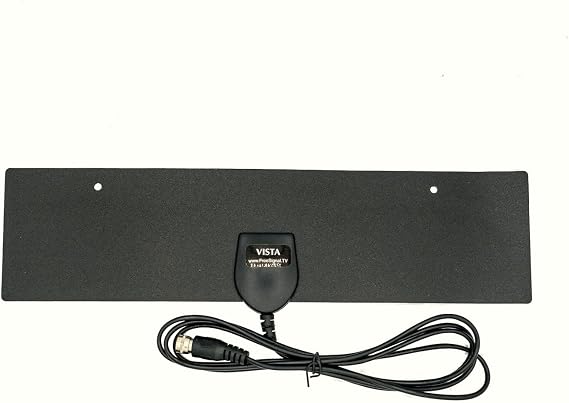 New Vista Wide-Span Flat Field Digital HDTV Antenna by Free Signal TV. Designed for High Performance HD/4K Local OTA TV Reception and Easy Passive No-Power Indoor Installation