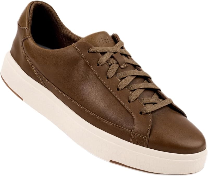 Kizik Slip On Sneakers: Vegas - Low-Profile, Genuine Full Grain Leather Sneakers for Women & Men, Hands Free Convenience, Classy or Casual Wear