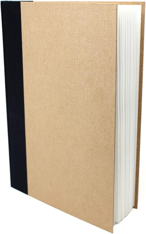 Artway Enviro - Casebound A4 Sketchbook – Portrait - 92 Sides/46 Pages of Recycled 170gsm Cartridge Paper – 100% Recycled Sketchbook, White