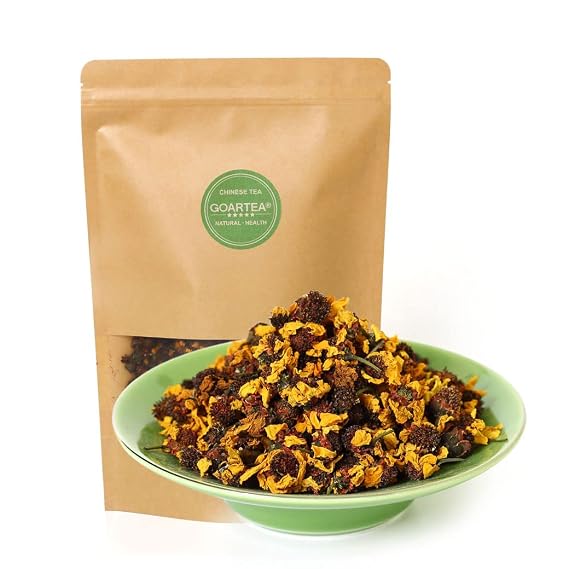GOARTEA Snow Chrysanthemum Tea - 100g / 3.5oz Premium Grade - Natural Dried Snow Chrysanthemum Flower Herbal Tea Loose Leaf - Caffeine-free