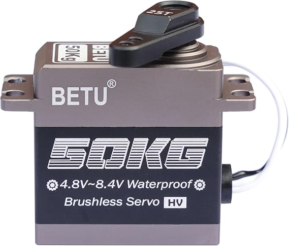 50kg Brushless Servo, High Torque Servo for 1/5,1/6, 1/8, 1/10 RC Car