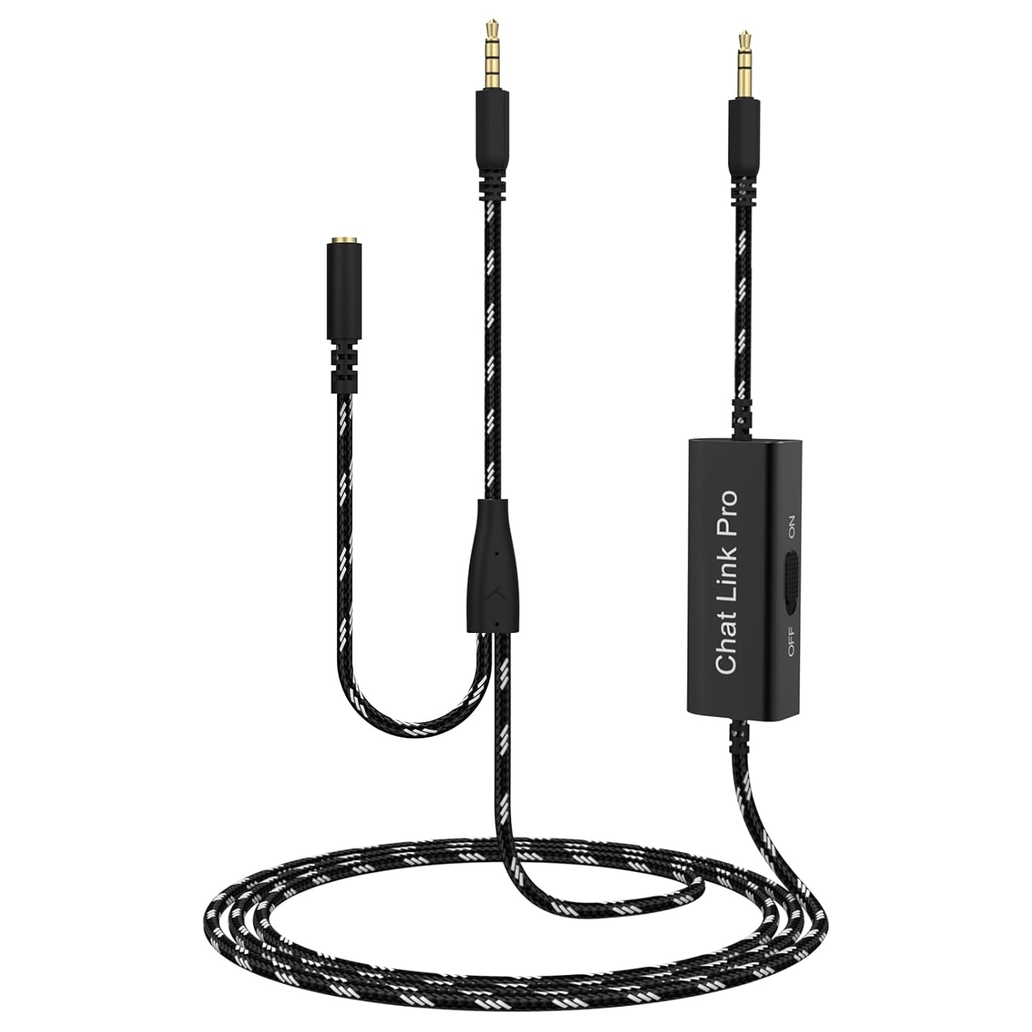 Chat Link Cable Compatible with Elgato HD60, HD60 X, HD60 S, HD60 S, HD60 PRO, 4K60 PRO Capture Card for Nintendo Switch, Xbox One, PS4, PS5 with in-Line Isolator, 8.8ft
