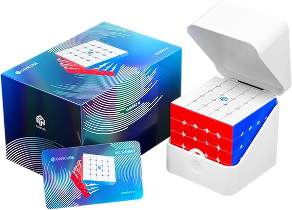 Cuberspeed Gan 562 5x5 Magnetic uv Coated GAN562 M 5x5 Magnetic stickerless UV Coated Speed Cube