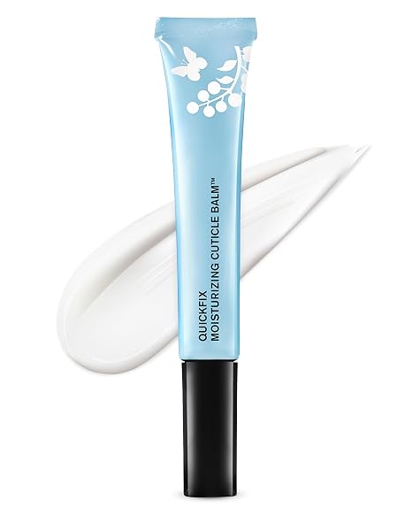 butter LONDON QuickFix Moisturizing Cuticle Balm - Cuticle Cream with Massage Tip Applicator Conditions & Hydrates Dry Cuticles & Skin - Gluten Free Cuticle Care Products Enriched with Vitamin E