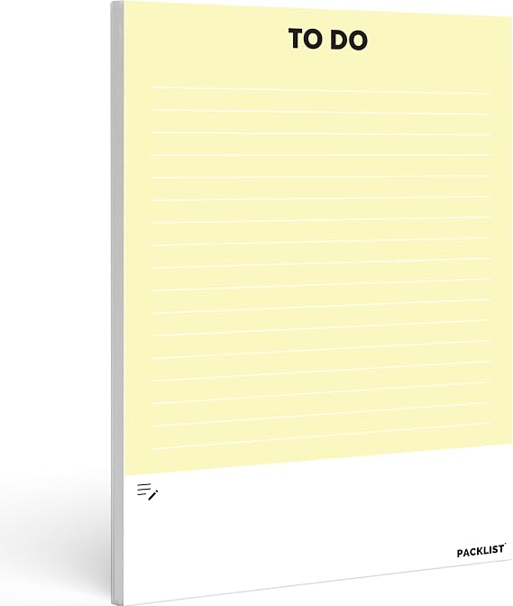 To Do List Notepad | Daily Task Planner Pad & Organizer for Work & Home | Tear-Off Checklist Sheets for Goal Tracking & Productivity | 52 Pages, A5 Size (5.8 x 8.3")