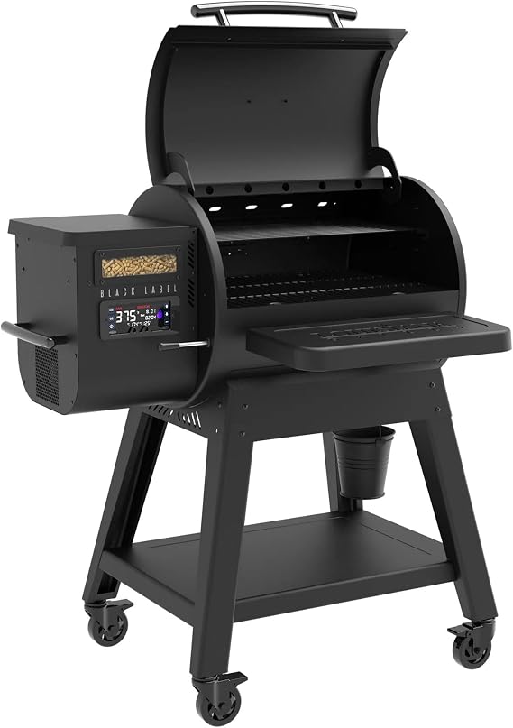 Louisiana Grills 10638 LG800BL 800 Black Label Series Wood Pellet Grill with WiFi Control
