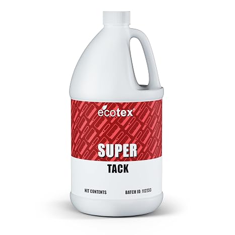 Ecotex Super Tack Screen Printing Pallet Adhesive - Water Based Glue, 1 Pt | Repositionable, Water-Based Pallet & Platen Adhesive - Heat Resistant, No Residue On Fabric, Non-Aerosol - 1 Pint