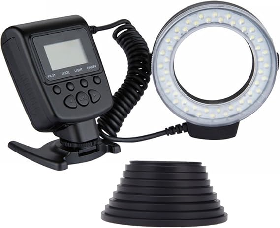 Macro LED Ring Light for Sony Alpha a6000 / a6300 / a6500 / a6600 /a6700