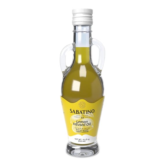Sabatino Lemon Infused Olive Oil, 8.5 Ounce (Pack of 1)