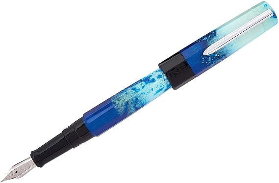 Benu Euphoria Fountain Pen (Big Wave, Fine Nib)
